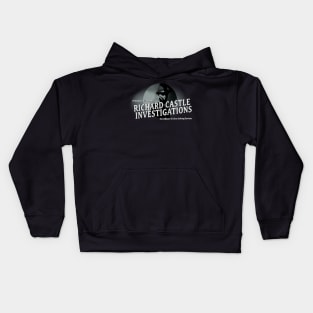 Richard Castle Investigations Kids Hoodie